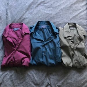Zara Man Basic Button Down Dress Shirt